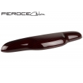FIAT 500 Trunk Handle in Carbon Fiber - Red Candy
